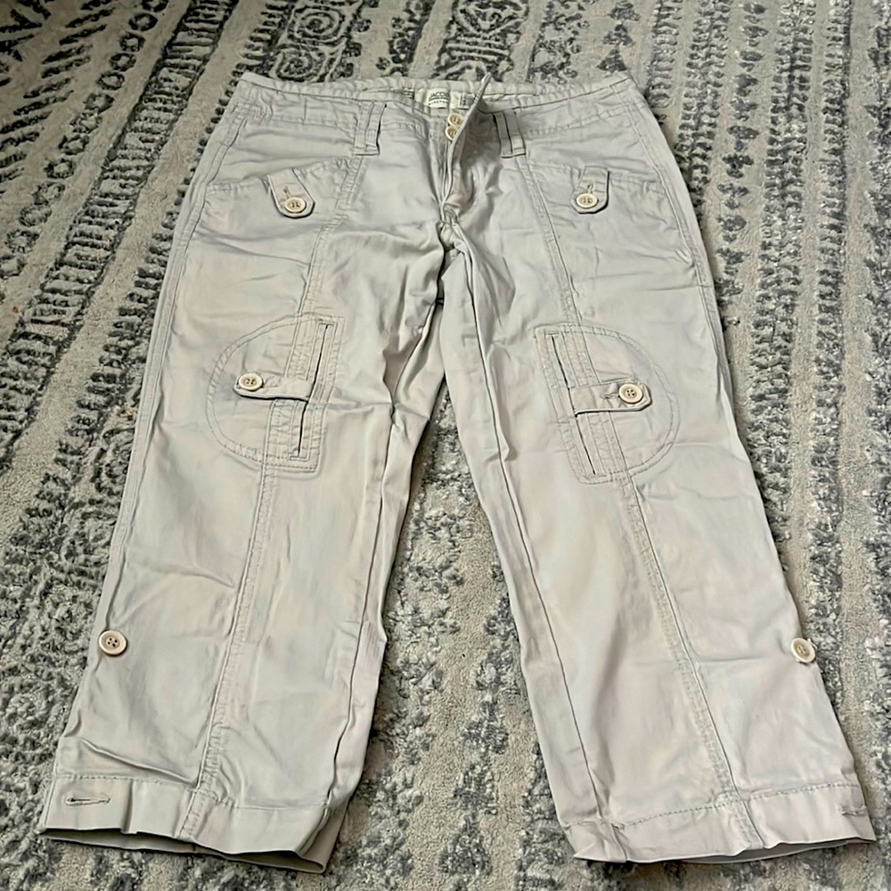 Jacob Stretch Capri Cargo Pants